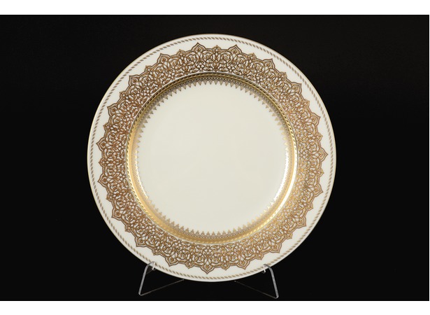 Набор тарелок Agadir Seladon Gold 27 см 6 шт