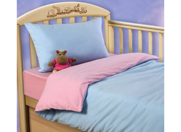 Комплект постельного белья Текс-Дизайн Воздушное пироженое трикотаж детский