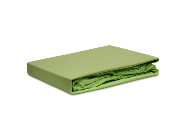 Простыня джерси на резинке Bolero 160х200 см (зеленая)