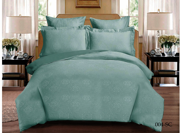 Комплект постельного белья Cleo Soft Cotton Савойя (голубой) сем
