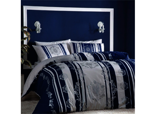 Комплект постельного белья Tac Blaze (синий) сатин двуспальный евро
