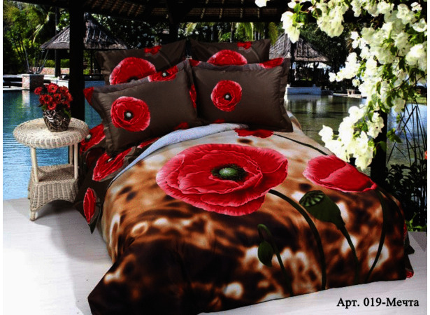 Комплект постельного белья Diva Afrodita Мечта сатин двуспальный