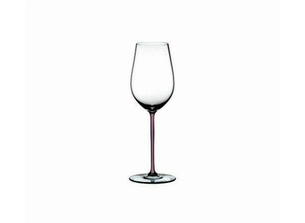 Фужер Fatto a Mano Riesling/Zinfandel 395 мл (с розовой ножкой)
