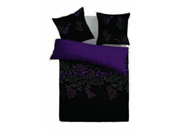 Комплект постельного белья Artek-92 Victoria purple сатин евро макси