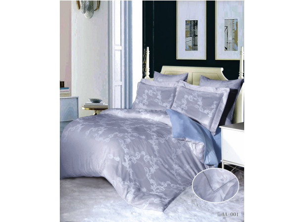 Комплект постельного белья Arlet AA-001 жаккардовый шелк двуспальный евро