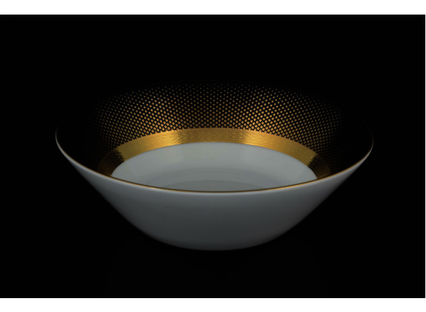 Набор салатников Rio Black gold 19 см 6 шт