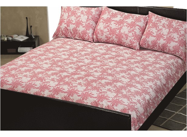 Комплект постельного белья Marize Пепельно-розовые цветы жаккард сем (нав 50х70 см)