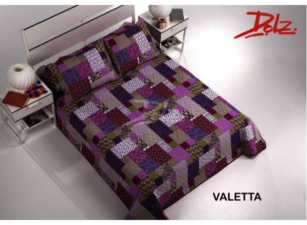 Покрывало стеганое Dolz Valetta 180х270 см + 1 наволочка 50х70 см
