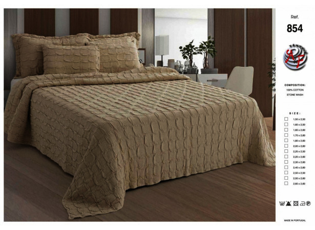 Покрывало AF Texteis Pattern brown 240х260 см