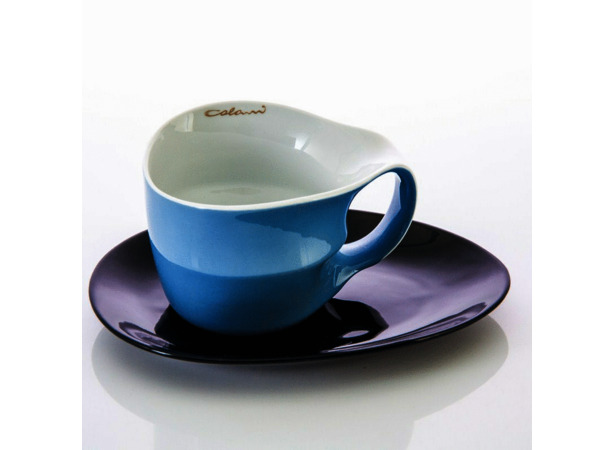 Набор для чая Colani (чашка 450 мл + блюдце) голубой