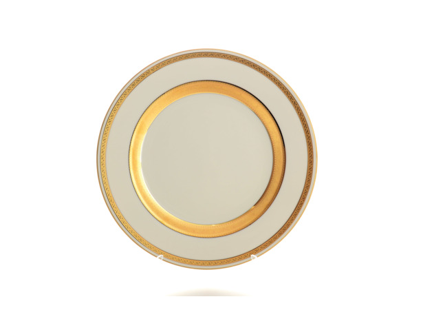 Блюдо Constanza Cream 9321 Gold 30 см круглое