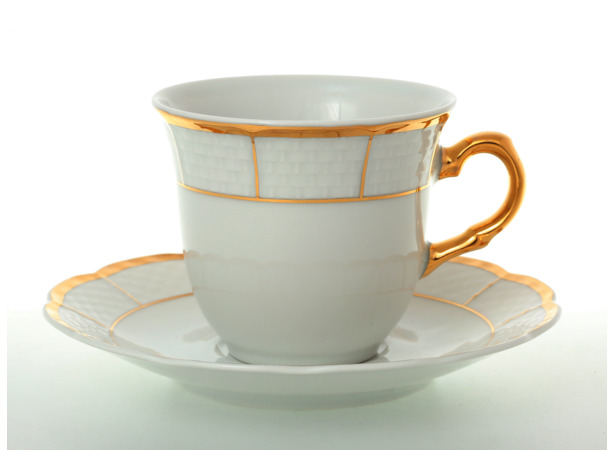Набор чайных пар Менуэт (чашка 165 мл + блюдце) на 6 персон 12 предметов