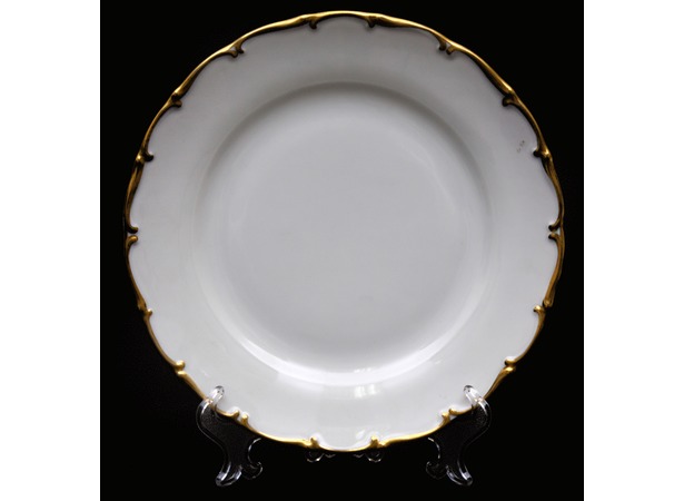 Набор тарелок Анжелика Отводка золото АГ 841 17 см 6 шт  