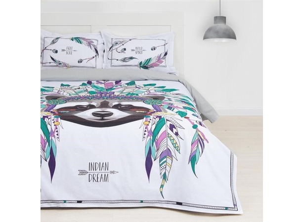 Комплект постельного белья Этель Indian style ранфорс двуспальный