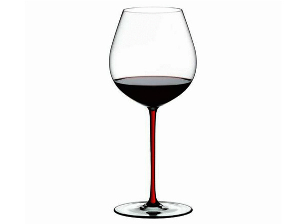 Фужер Fatto a Mano Old World Pinot Noir 705 мл (с красной ножкой)