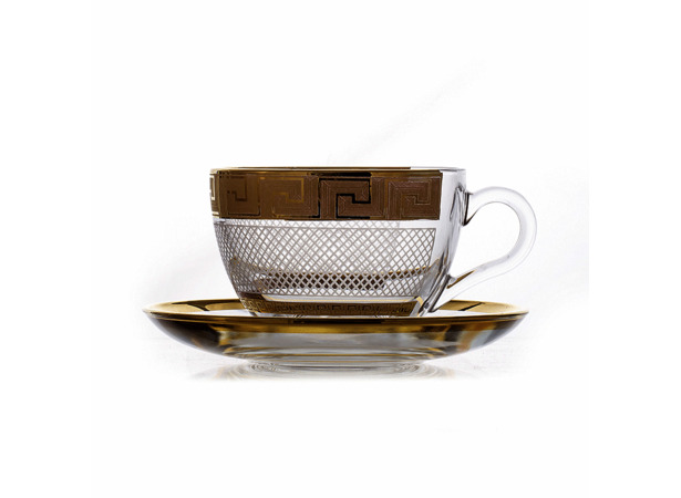 Набор для чая  Богемия (чашка 240 мл + блюдце) на 6 персон 12 предметов