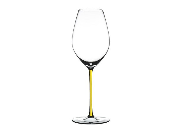 Фужер Fatto a Mano Champagne Wine Glass 445 мл (с желтой ножкой)