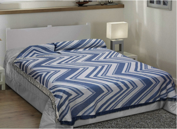 Покрывало-плед Umbritex Kilim 4 blue 180х280 см