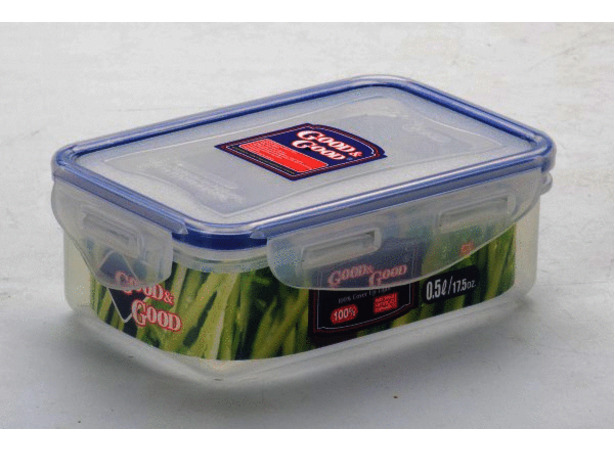 Пластиковый контейнер для продуктов с зажимом 02-1 - 05 л