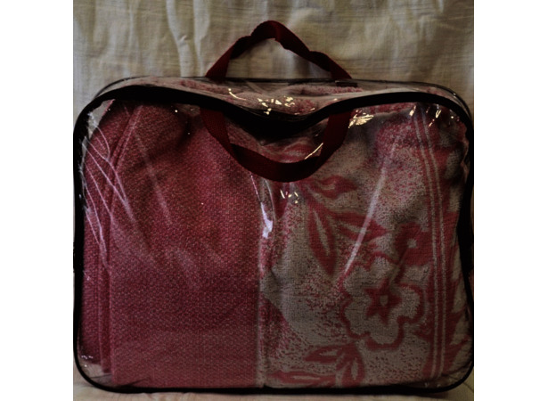 Простыня махровая Kamilla Розовая с цветами 200х230 см