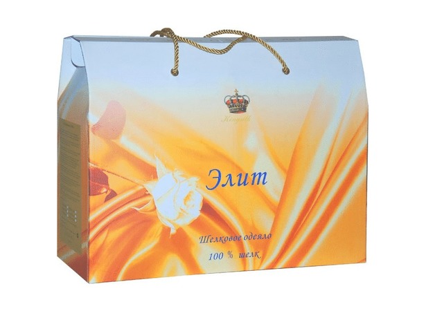 Одеяло Kingsilk Elisabette Элит зимнее 220*240 см (белое)
