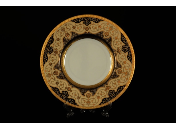 Набор тарелок Belvedere Combi Blue Gold 22 см 6 шт