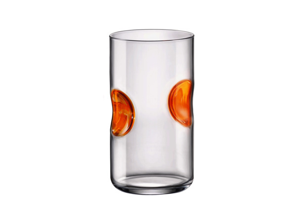Набор стаканов Джиове Оранжевый 490 мл 6 шт