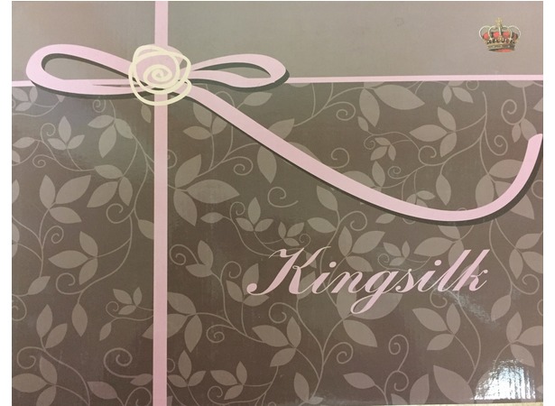 Комплект постельного белья Kingsilk C-18 сатин с вышивкой двуспальный евро