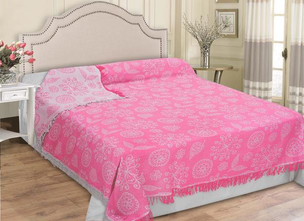 Покрывало-плед Umbritex Kilim 1 fucsia 230х280 см