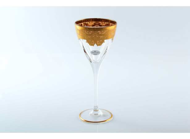 Набор бокалов для вина Natalia Golden Ivory 250 мл 6 шт
