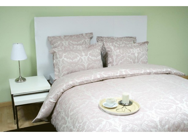 Комплект постельного белья Marize Растительный орнамент жаккард сем (нав 50х70 см)