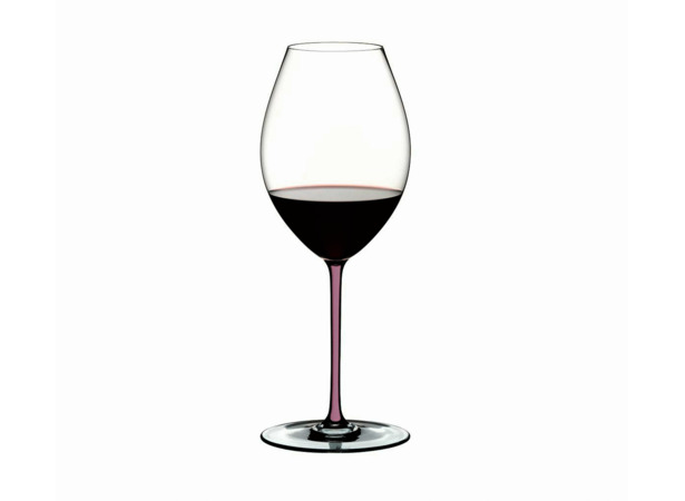 Фужер Fatto a Mano Old World Syrah 600 мл (с розовой ножкой)