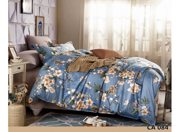 Комплект постельного белья Альвитек Яблони в цвету сатин сем