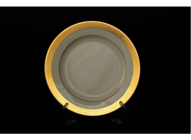 Набор тарелок Constanza Cream 3064 Gold 17 см 6 шт