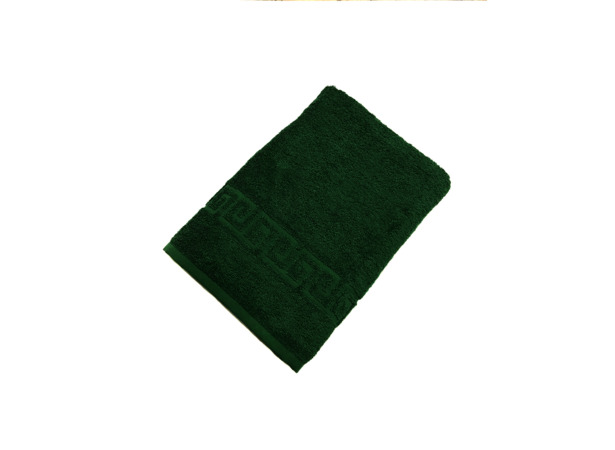 Полотенце махровое Tac Greek Ornament 50х90 см (зеленое)