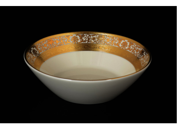 Набор салатников Royal Gold Cream 19 см 6 шт