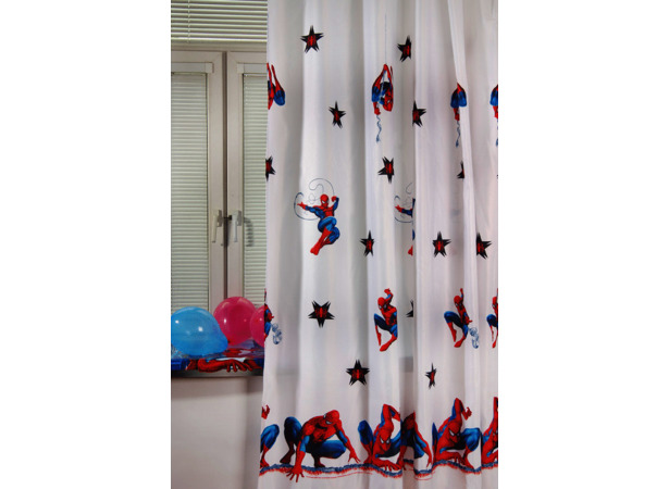 Портьера Tac Spider-man 200х265 см (белая)