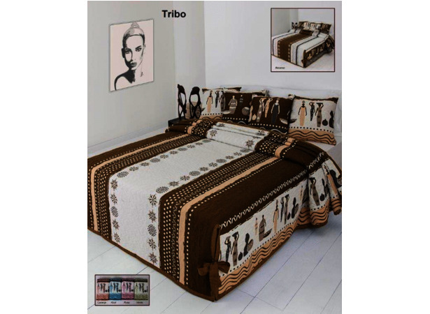 Покрывало Antonio Salgado Tribo beige 220х270 см
