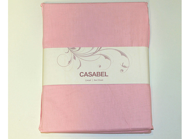 Простыня Casabel ранфорс 220х240 см (розовая)