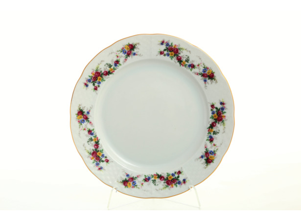 Набор тарелок Констанция Цветочный сарафан 19 см 6 шт