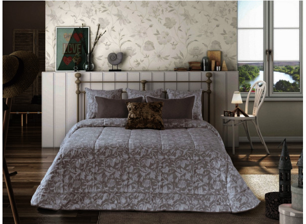Покрывало Leiper Loureiro 1 taupe 250x260 см + 2 подушки 40х60 см