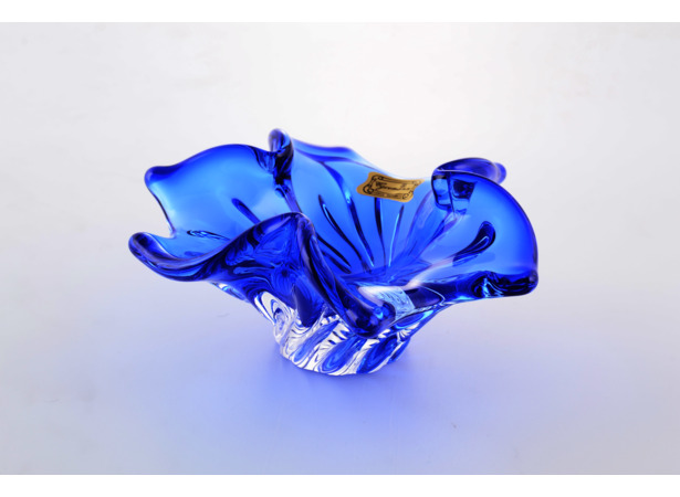 Ваза для конфет Egermann 5116Е (синяя) 13 см
