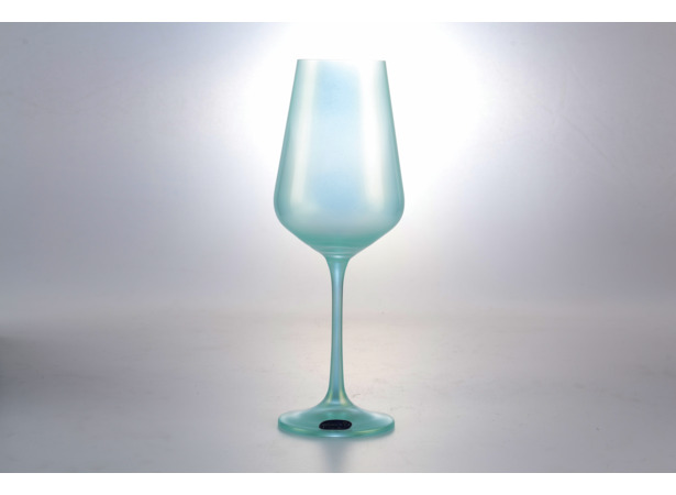Набор бокалов для вина Sandra 250 мл 6 шт (голубой)