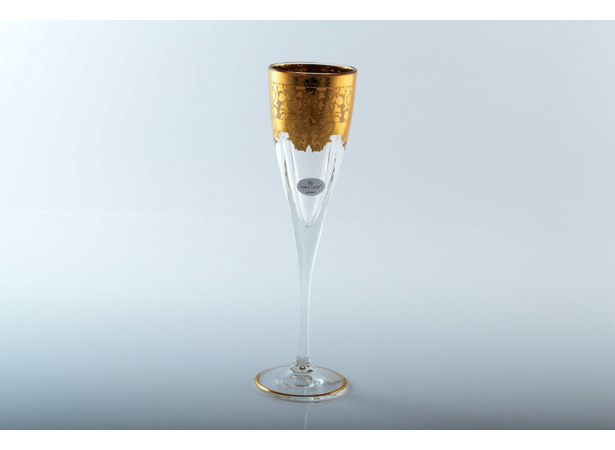 Набор фужеров для шампанского Natalia Golden Ivory 170 мл 6 шт