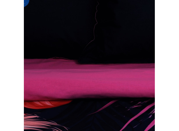 Комплект постельного белья Этель Фламинго ранфорс двуспальный евро