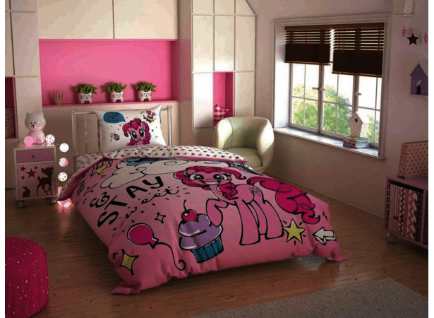 Комплект постельного белья Tac My little pony sweet dreams ранфорс 15 сп
