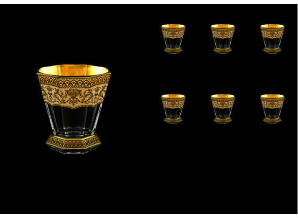 Набор стаканов Astra Gold (кремовые) 310 мл 6 шт