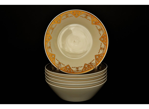 Набор салатников Constanza Imperial Cream Cold 19 см 6 шт