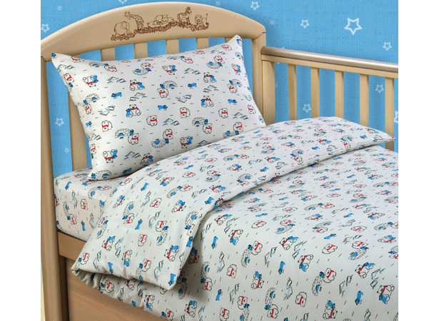 Комплект постельного белья Текс-Дизайн Умка трикотаж детский