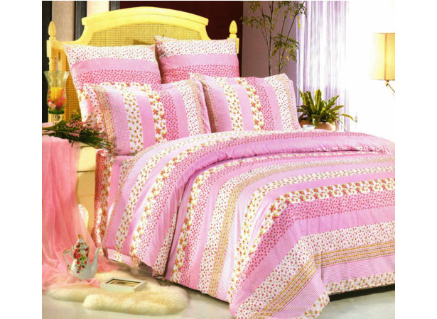 Комплект постельного белья Сайлид A-97 (розовый) поплин сем